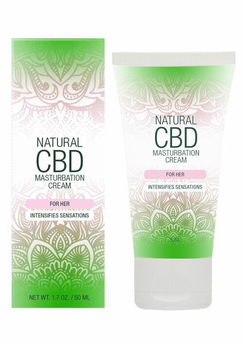 Крем для мастурбации для Неё Natural CBD - 50 ml, шт