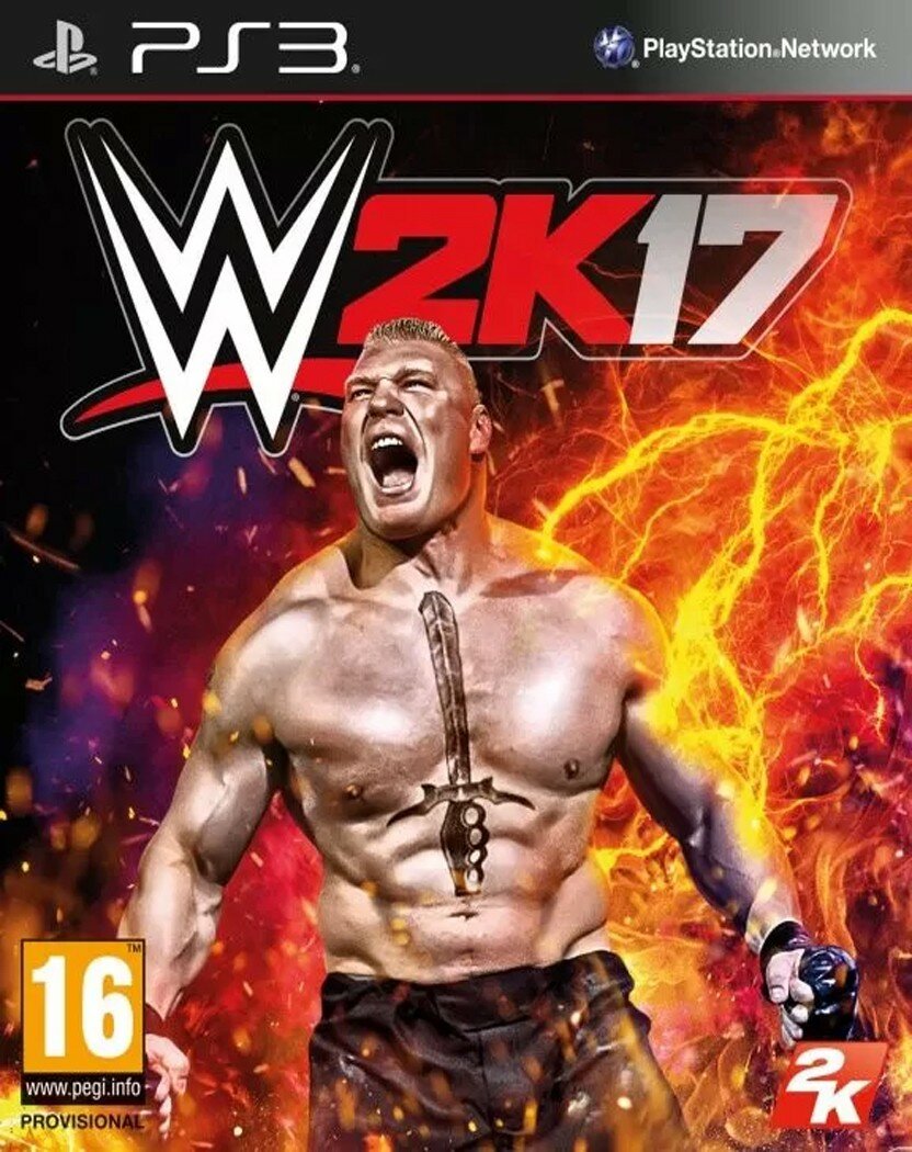 Игра WWE 2K17 [Английская версия] PS3