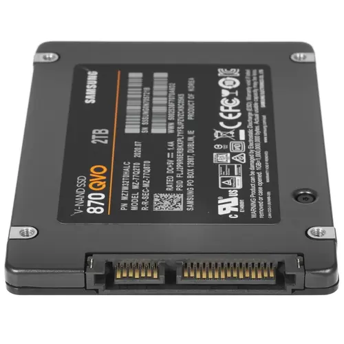 SSD накопитель SAMSUNG 870 QVO 2ТБ, 2.5", SATA III - фото №12