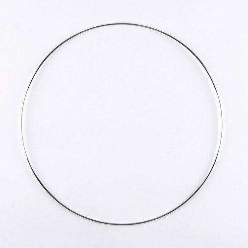 Кольцо для творчества и декора КНР нержавеющая сталь, диаметр 30 см, толщина 0,28 см
