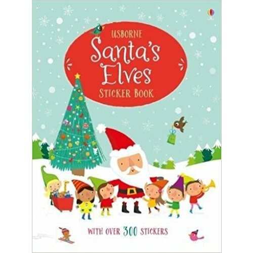 Santa's Elves Sticker Book rozelaar angie busy christmas