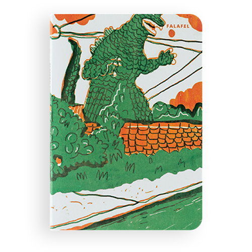 фото Блокнот а6 godzilla falafel books