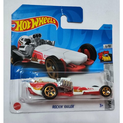 Hot Wheels Машинка базовой коллекции ROCKIN` RAILER 5785/HKG53 маттелические hot wheels машинки из базовой коллекции 168884 в ассортименте