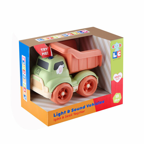 Игрушечная машинка Let`s Be Child - Самосвал со световыми и звуковыми эффектамисерия LC, возраст 18м+