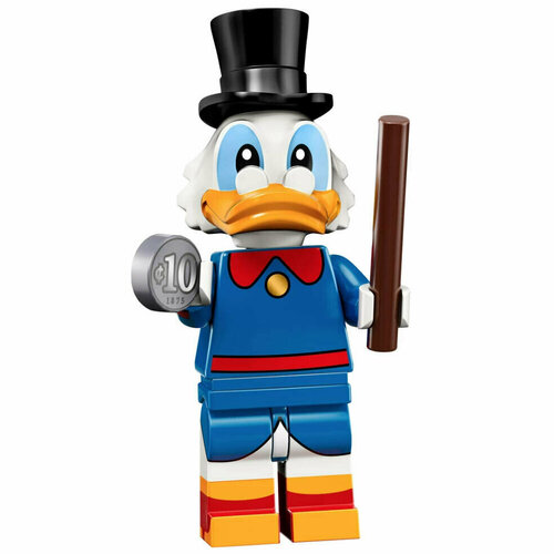 LEGO Minifigures 71024-6 Скрудж МакДак скрудж макдак брелок scrooge mcduck keychain утиные истории