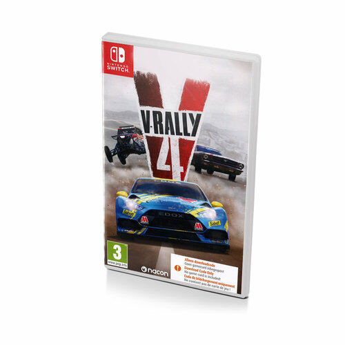 V-Rally 4 (Nintendo Switch, в коробке, код на загрузку) русские субтитры