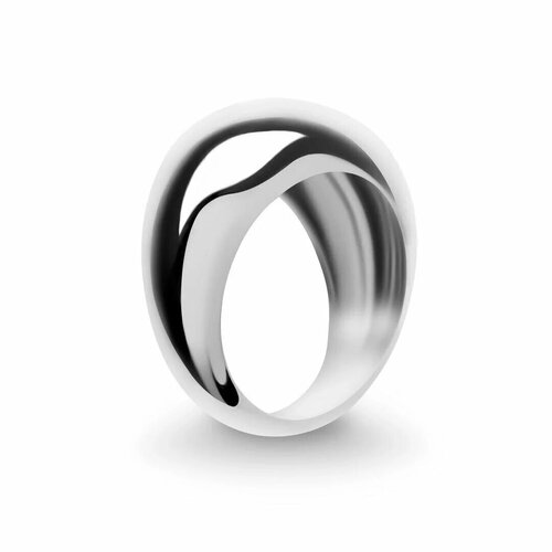 Кольцо MOSSA Кольцо Hollywood silver, серебро, 925 проба, серебрение, размер 19.2, серебряный