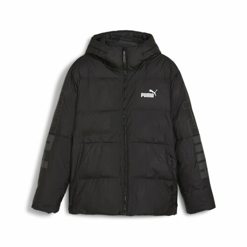 Куртка спортивная PUMA, размер L, черный hooded jacket men