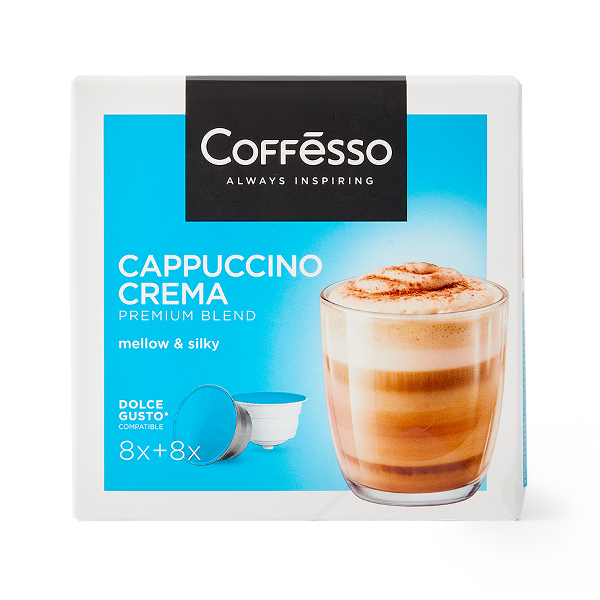 Кофе в капсулах Coffesso Сappuccino Crema - фотография № 14