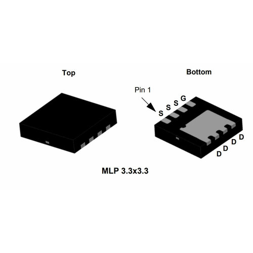 Микросхема FDMC4435 P-Channel MOSFET 30V 18A POWER33