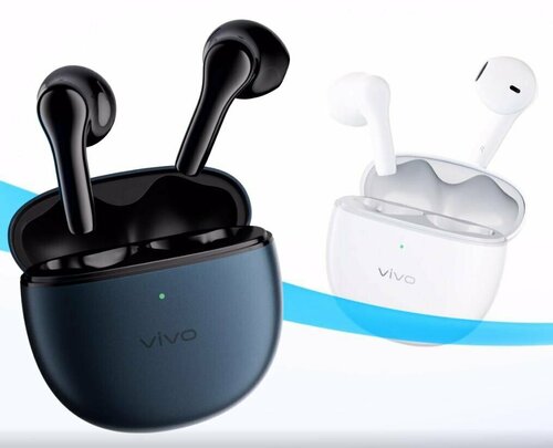 Беспроводные наушники Vivo TWS Air iQOO - Оригинал , синий — купить в ...
