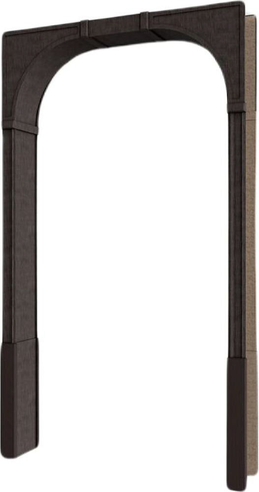 Дверная арка Порту стандарт Мелинга венге набор 400x1200 мм