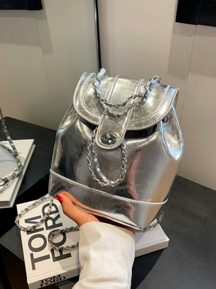 Рюкзак Multibrand MRB/137-silver - фото №4