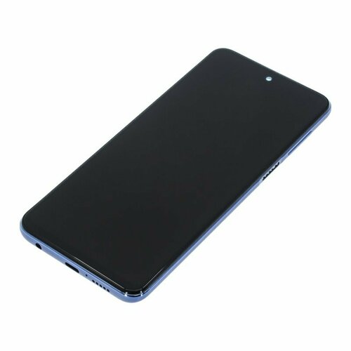 дисплей для xiaomi redmi 10x redmi note 9 в сборе с тачскрином black Дисплей для Xiaomi Redmi Note 9S / Redmi Note 9 Pro (в сборе с тачскрином) в рамке, синий, 100%