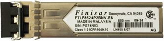 Трансивер Finisar 4,25Gbps MMF Short Wave 850nm 550m Pluggable miniGBIC FC4x [FTLF8524P2BNV]