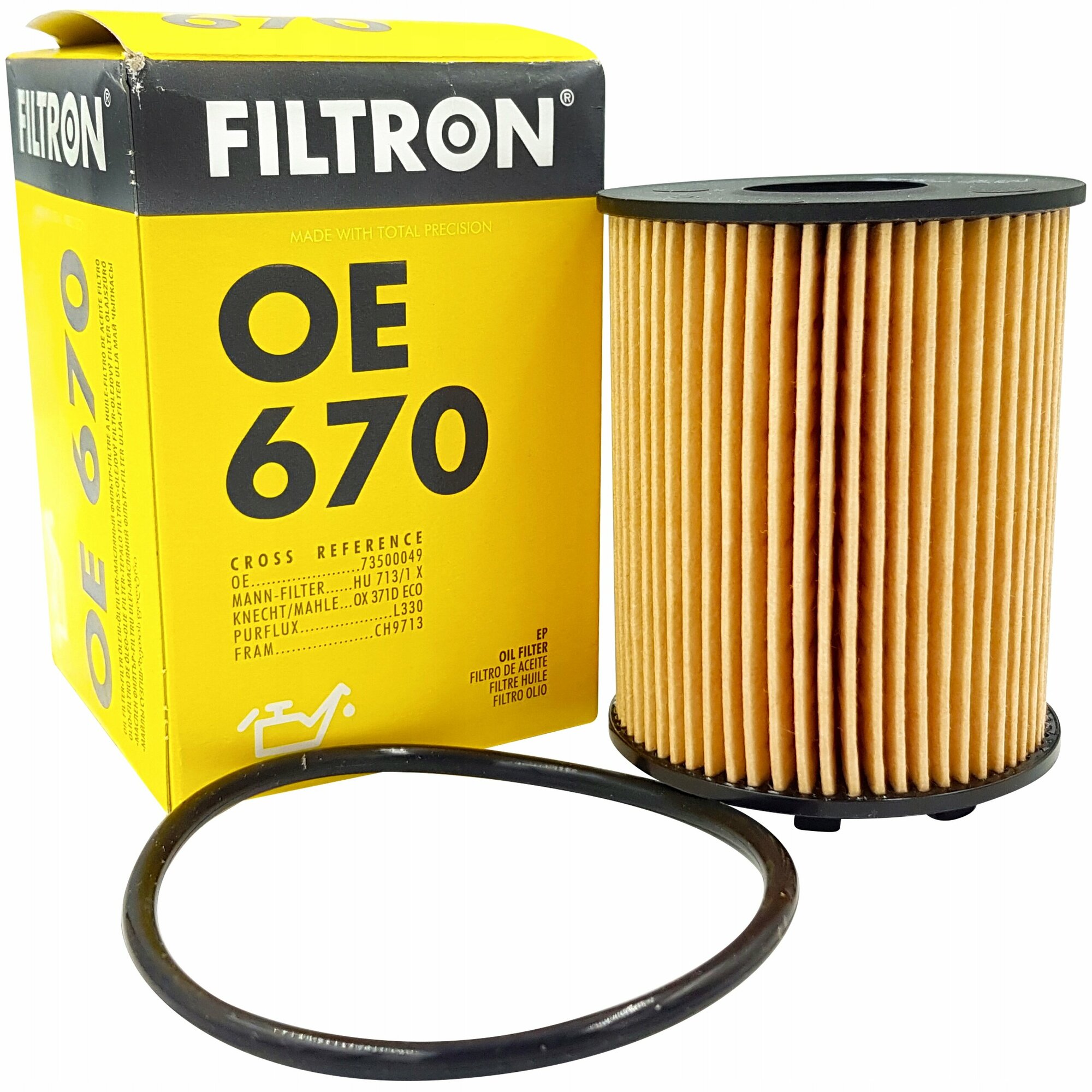 Фильтр масляный Filtron OE670 - фото №17