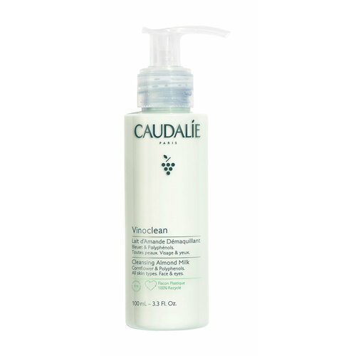 Мягкое миндальное очищающее молочко 100 мл Caudalie Vinoclean Gentle Cleansing Almond Milk nuxe молочко very rose для снятия макияжа для лица и кожи вокруг глаз 200 мл