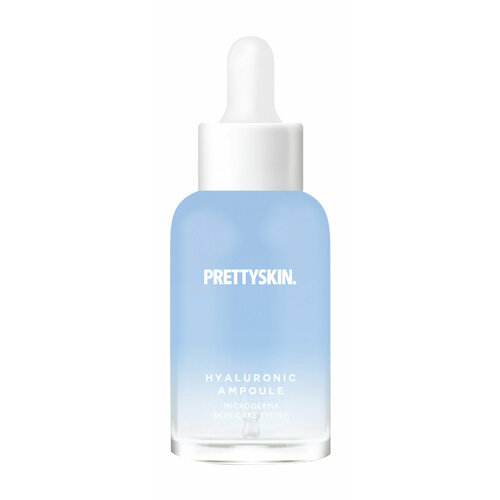 Увлажняющая ампульная cыворотка для лица с гиалуроновой кислотой Prettyskin Hyaluronic Ampoule