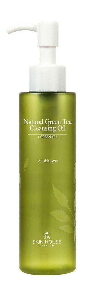 Гидрофильное масло с экстрактом зеленого чая The Skin House Natural Green Tea Cleansing Oil