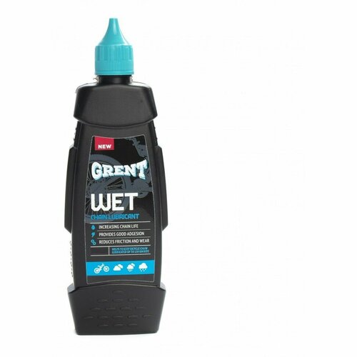 GRENT Wet Lube Цепная велосмазка для влажной погоды 60 мл (32131) смазка grent synthetic chain lube арт ngr40387