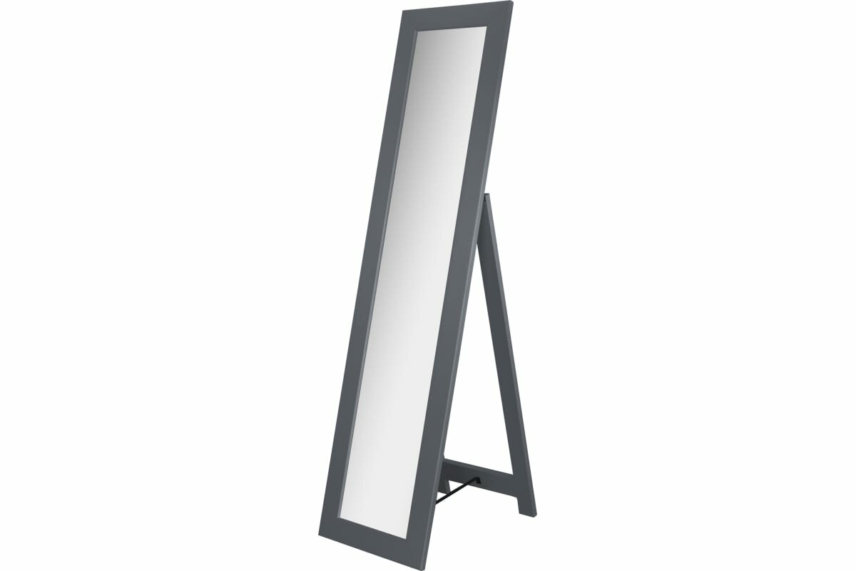 Настенное зеркало Мебелик BeautyStyle 9 серый графит 7367 - фотография № 8