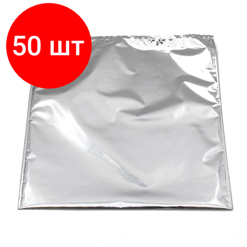 Комплект 50 штук, Термопакет стандарт без ручки 420х450 мм Металл/ПВД, тпкбр.04 без ручки