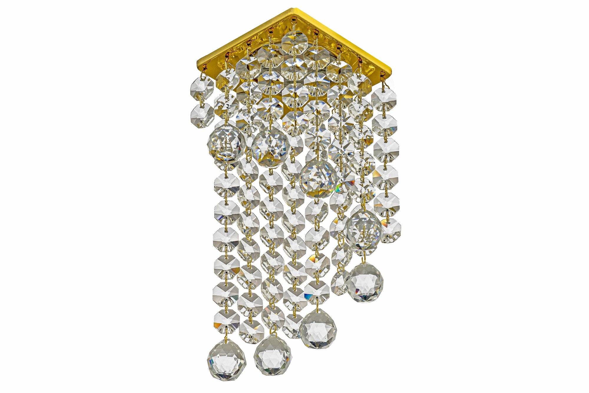 фото Встраиваемый светильник Dio D'Arte Tayo Gold Tayo GU10.5.14.8x8.715 G, GU10, кол-во ламп:1шт, Золото