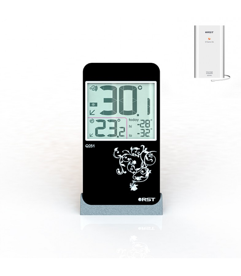 RST 02251 Цифровой термометр с радиодатчиком iPhone style Q251