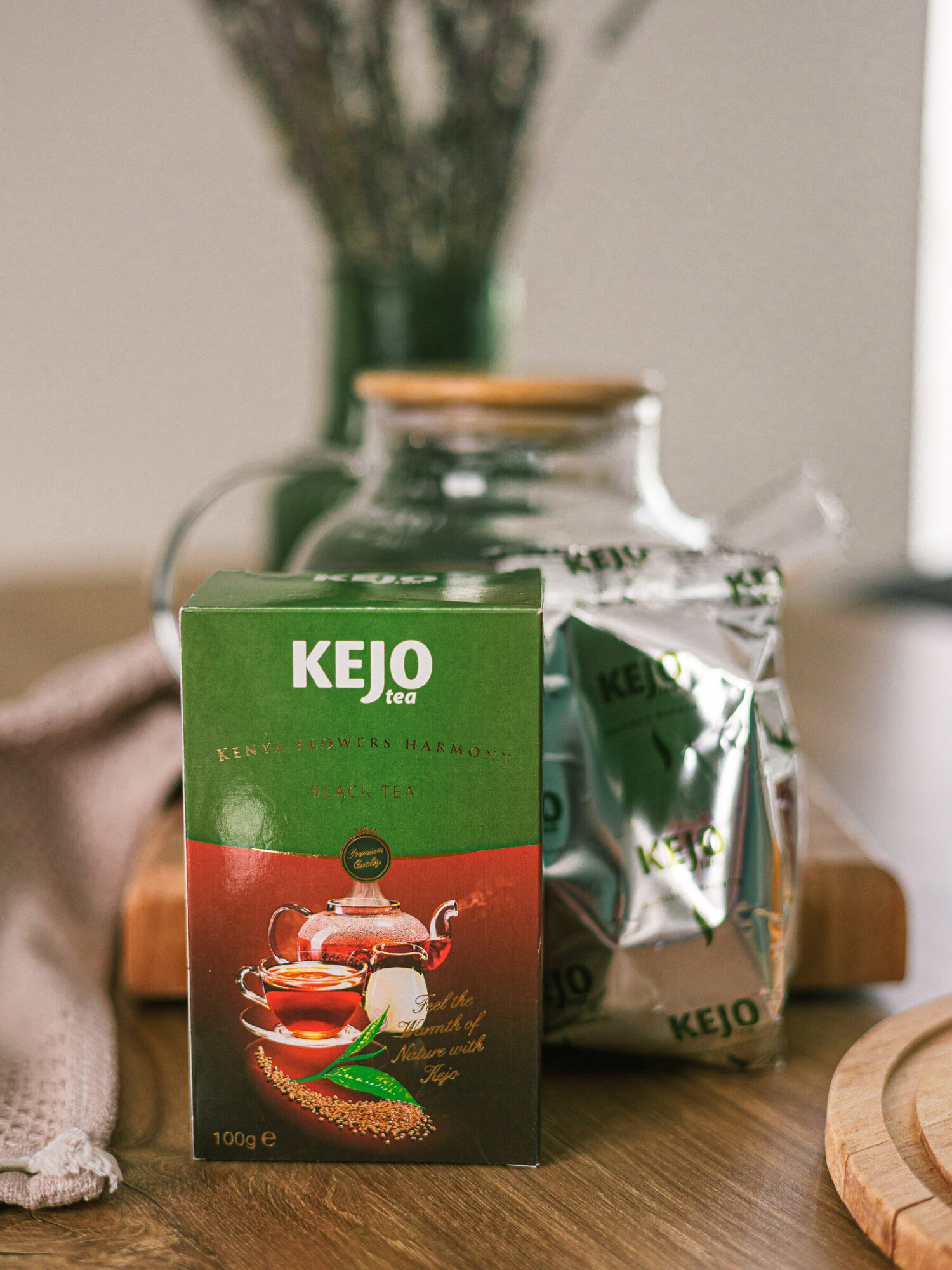 Чай черный KENYA FLOWERS HARMONY KejoTea, 100гр Kejo Tea - фото №13