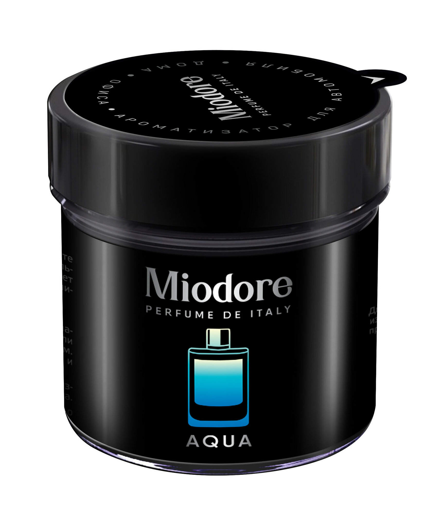 Ароматизатор воздуха Miodore AQVA (Armani) гель банка, 100 грамм