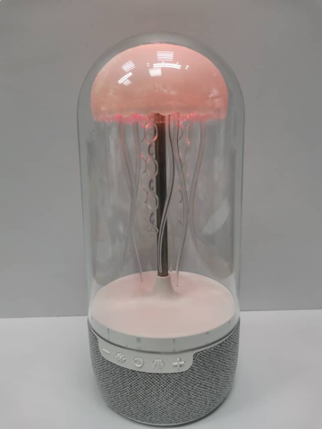 Светильник-ночник колонка медуза
