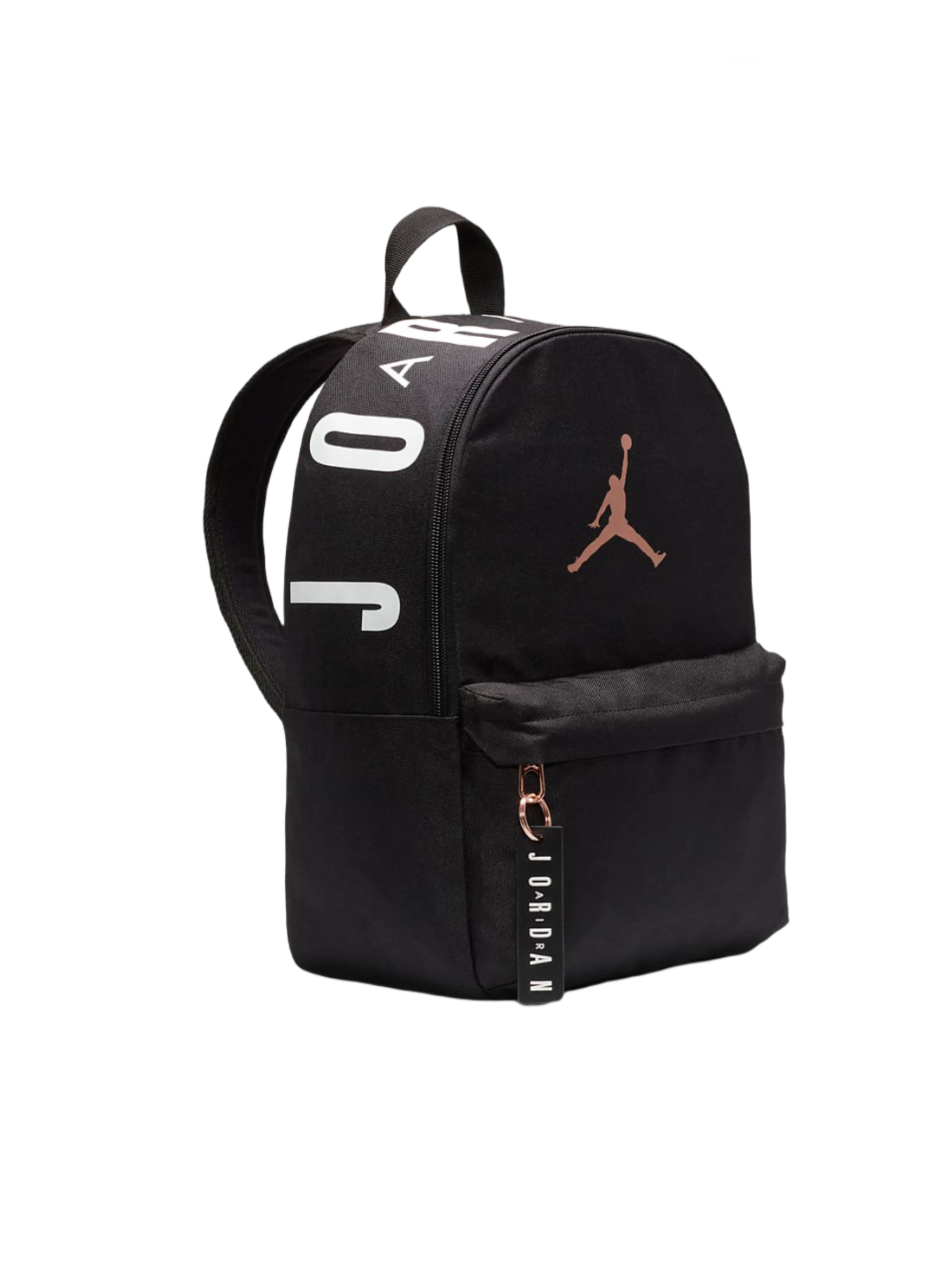 Рюкзак Nike Air Jordan Mini, унисекс, городской, полиэстер, чёрный — фото 1