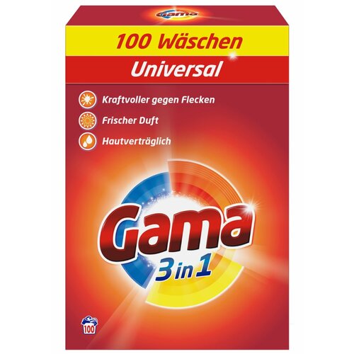 Универсальный стиральный порошок Gama Universal 3в1 6,5 кг.