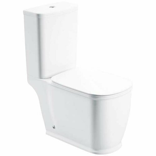 Унитаз BelBagno Prado BB10150CP+BB10150T+BB10150SC унитаз приставной belbagno prado bb10150cb bb10150sc безободковый