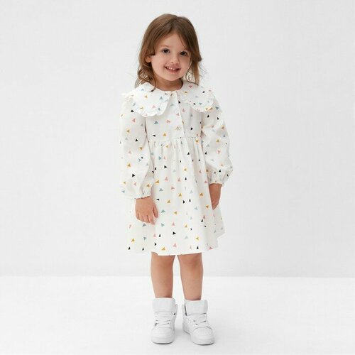 фото Платье kaftan, размер 122/128, белый