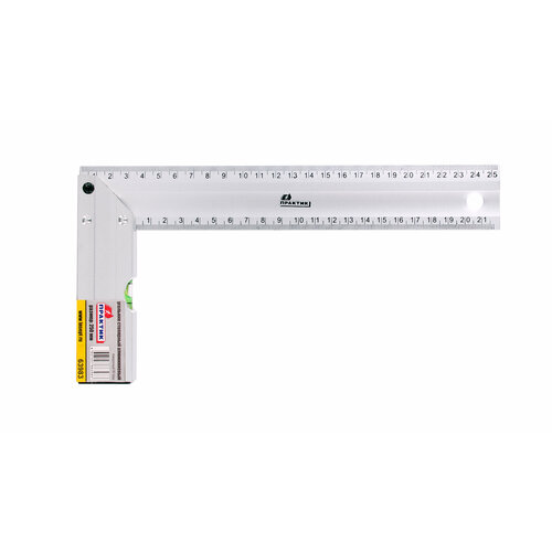 Угольник практик столярный алюминиевый 250мм 2770008401