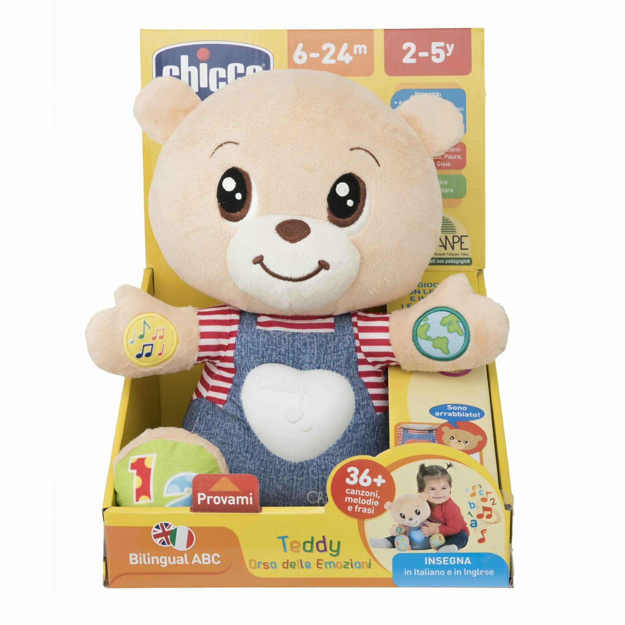 Интерактивная игрушка Chicco Teddy Emotion - фото №18