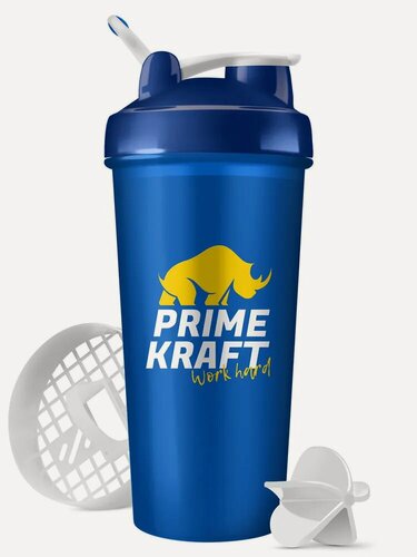 Изображение товара Шейкер спортивный, Шейкер PRIMEKRAFT, 600 мл, синий