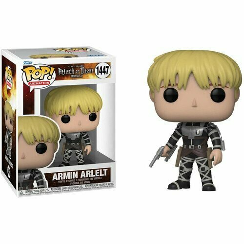 Фигурка Funko POP: Attack on Titan - Armin Arlert, в ассортименте anime lamp attack on titan 4 armin arlert figure for bedroom decor night light kids birthday gifts shingeki no kyojin 3d lights