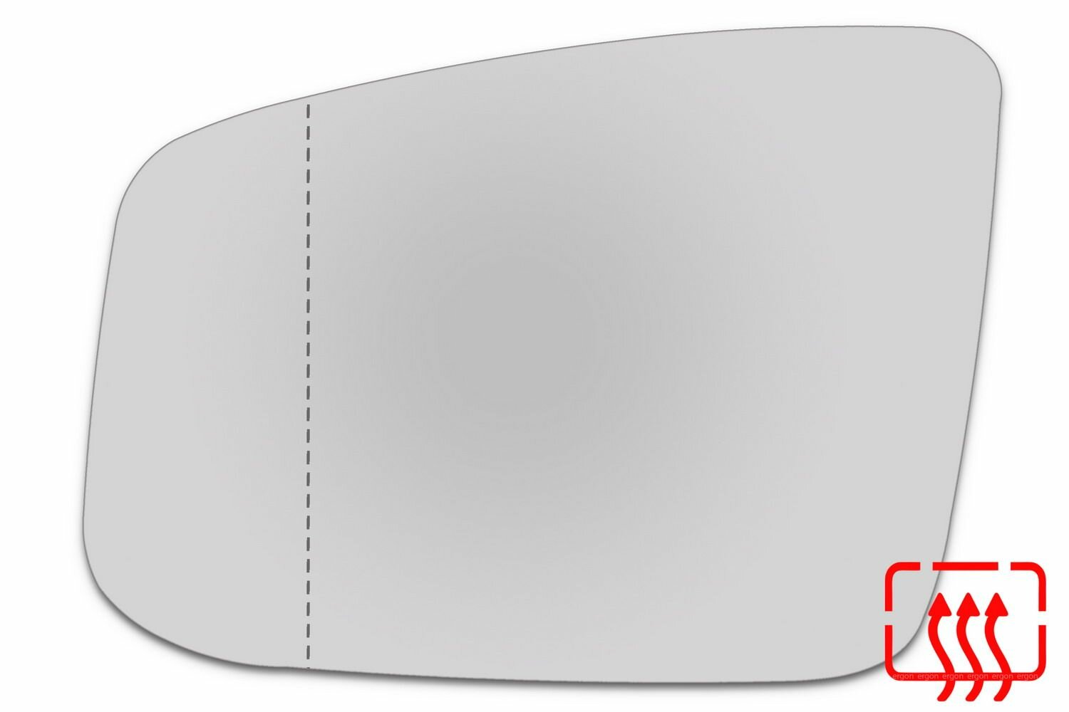Зеркальный элемент левый RENAULT Espace IV (12-14) асферика нейтральный с обогревом