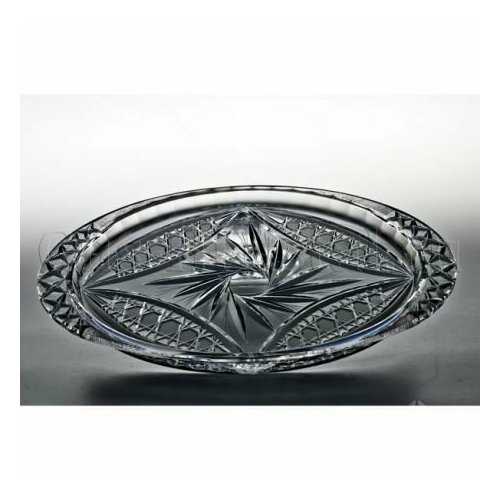 Поднос хрусталь неман