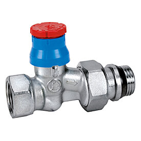 фото Термостатический клапан для радиатора Giacomini R402TG прямой 1/2 Clip-Clap R402X133