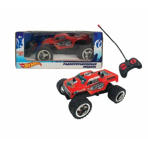 Машинка Hot Wheels Багги на радиоуправлении, красная, ПВХ корпус