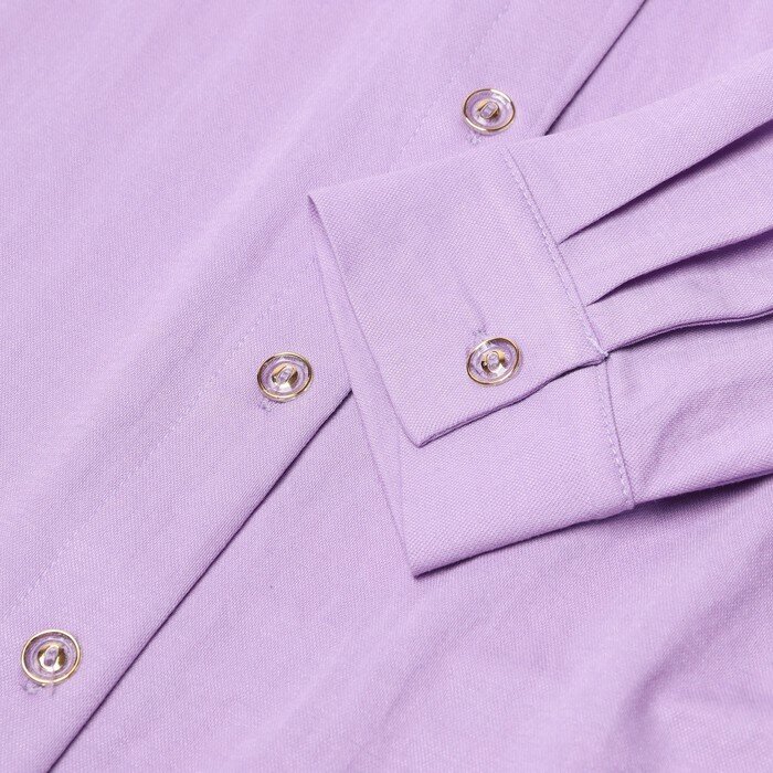 MINAKU Комплект женский (сорочка, брюки) MINAKU цвет сиреневый, р-р 52 - фотография № 16