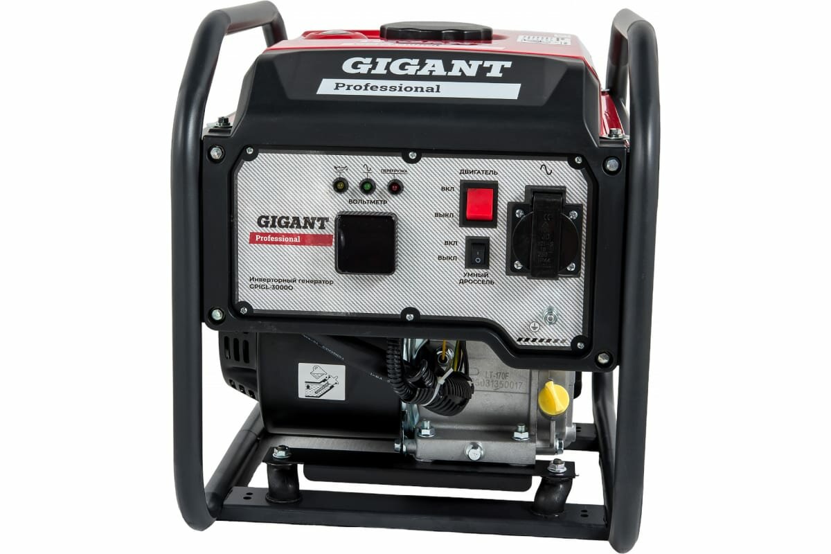 Инверторный генератор Gigant Professional GPIGL-3000O - фотография № 2