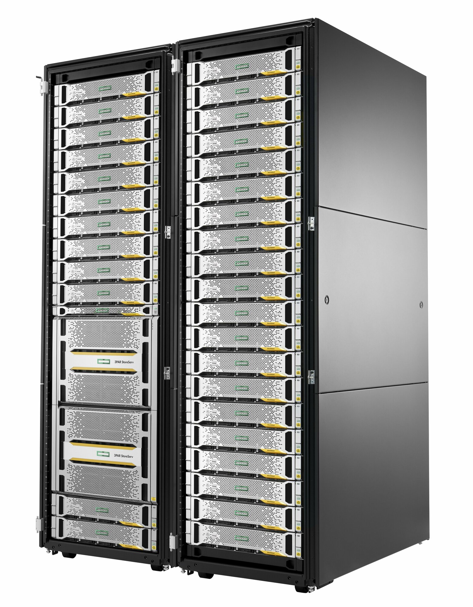 Сетевое хранилище данных HP Системы хранения данных 3PAR 20800 R2 2X8 CORE 2.5GHZ 192GB Q1H34A HPE