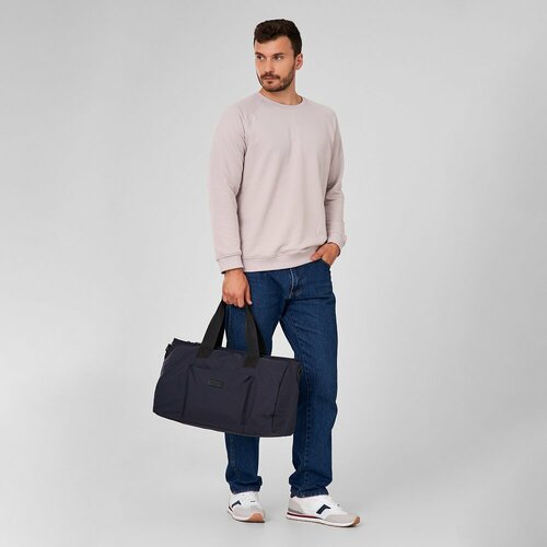 Сумка спортивная Henry Backer 28 л 44х33х19 см ручная кладь синий 3705₽