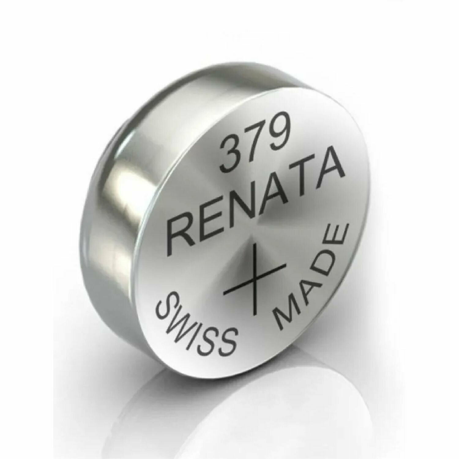 Батарейки Renata 379 SR521SW оксид-серебряные часовые, 1шт 1.55V