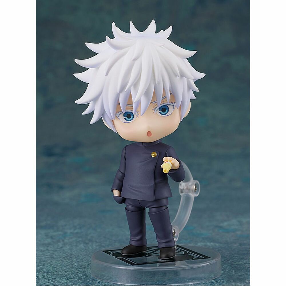 Изображение Фигурка нендороида Возвращение заклинаний Сатору Годзё / Jujutsu Kaisen Satoru Gojo High School Version Подарки для болельщиков 10 см-Праздничные подарки