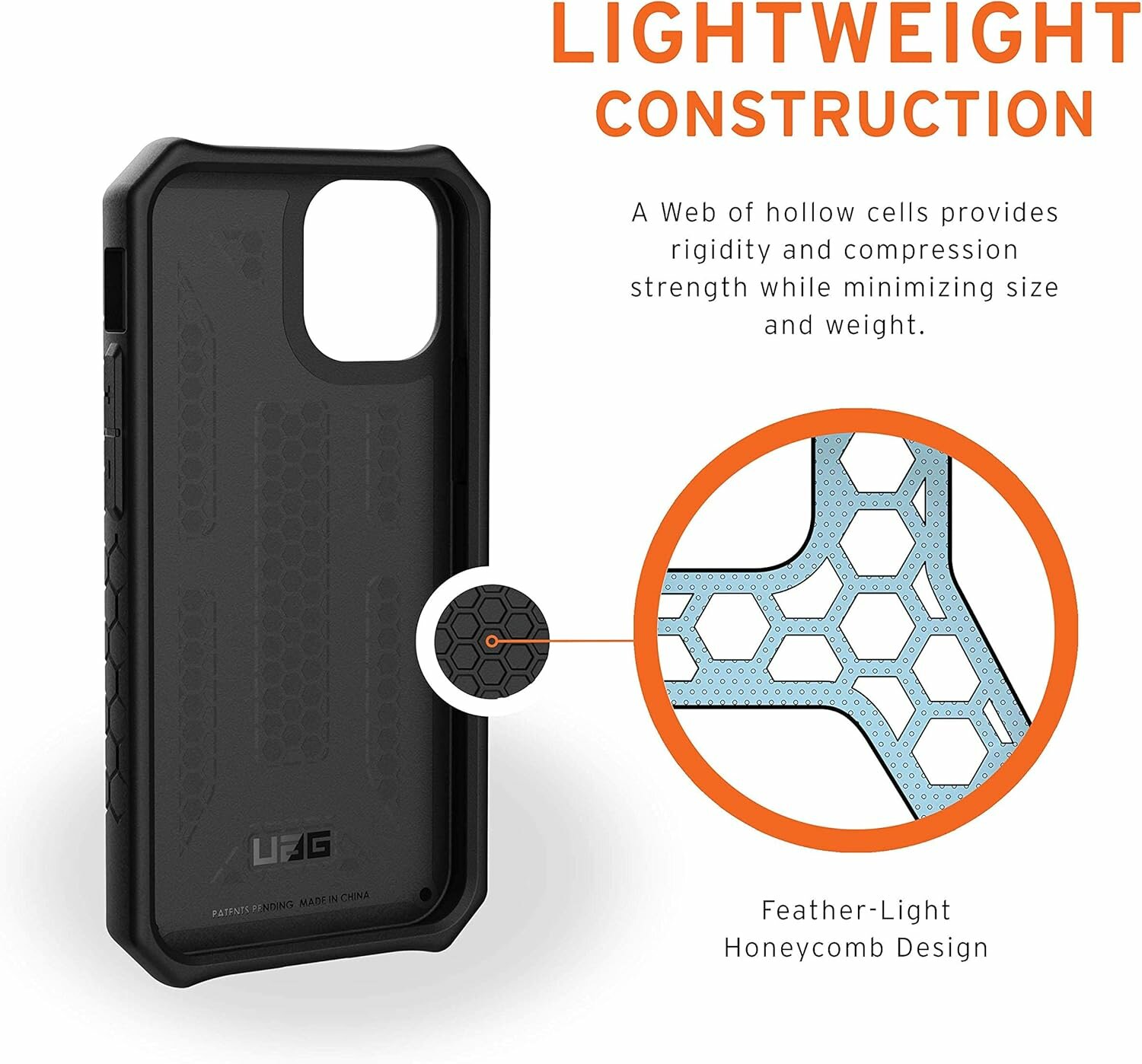 Чехол UAG (112341114040) для iPhone 12 mini (Black) - фото №8